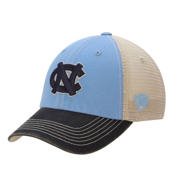 North Carolina Tar Heels Top of the World Offroad Trucker Adjustable Hat - Carol - Picture 1 of 7
